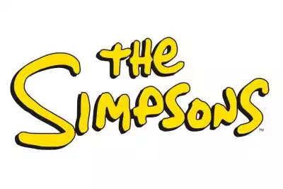 El logotipo de Los Simpson