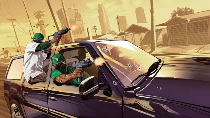 Os cenários do videojogo GTA 5 em Los Ángeles