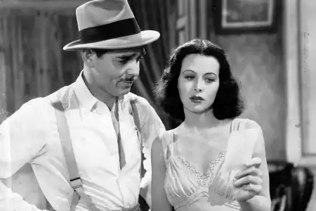 Hedy Lamarr and Clarck Cable